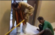 Watch: Armed with broom, UP Minister cleans office, corridor